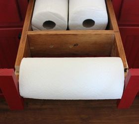 17 maneras brillantes de desordenar todas las encimeras de tu casa, Mantenga las toallas de papel listas pero guardadas