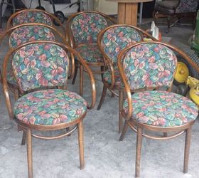 dining chairs painted furniture reupholster, painted furniture, reupholster