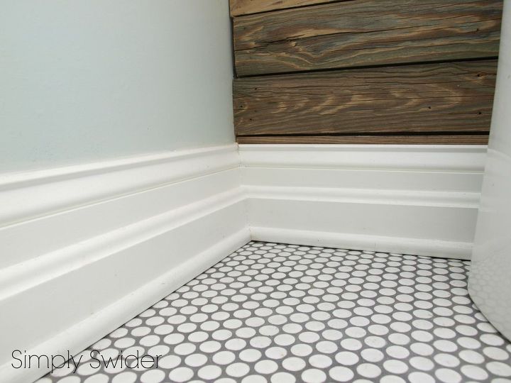 industrial bathroom makeover, bathroom ideas, shelving ideas, wall decor, woodworking projects