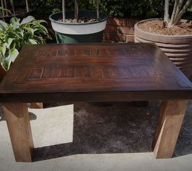 girls pallet top style tea table, painted furniture, pallet, woodworking projects