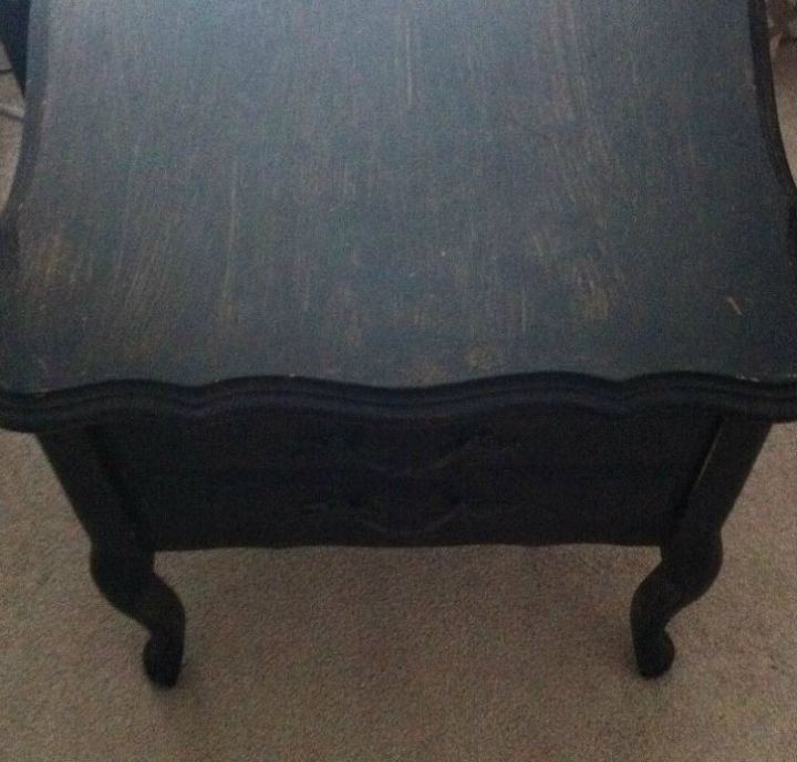 chalk paint table with burlap drawers, chalk paint, painted furniture