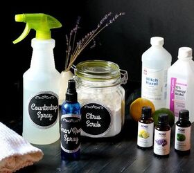 homemade cleaning supplies mixes sprays, cleaning tips