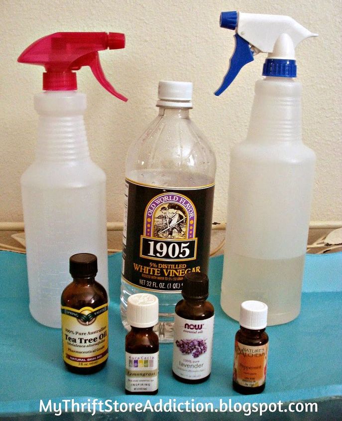 spray diy para roupas de cama e produtos de limpeza domsticos