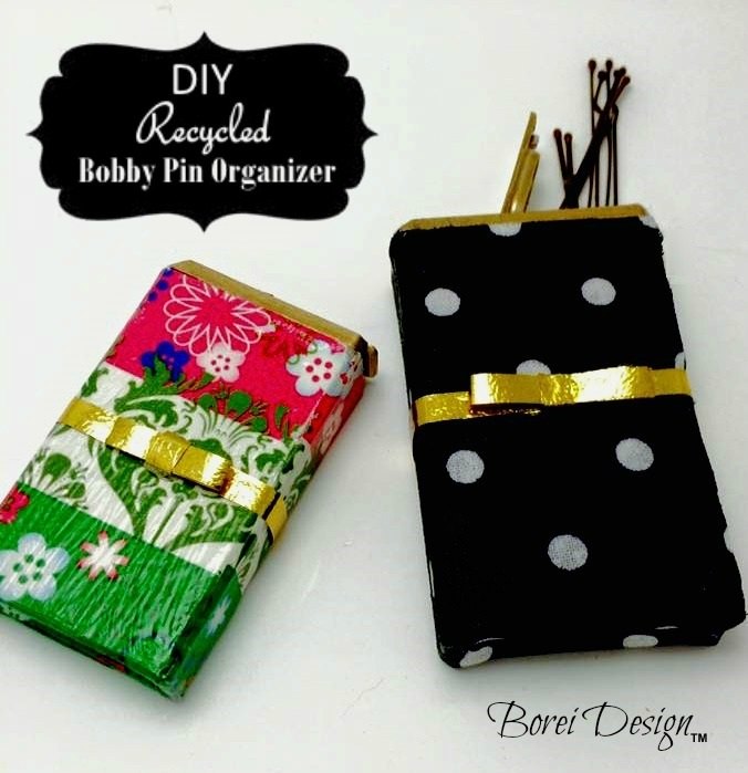 how to transform an empty tic tac pac into chic bobby pin storage, crafts, decoupage, how to, repurposing upcycling