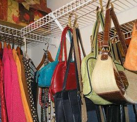 10 minutes time and a 1 junk find organized a closet, closet, organizing, storage ideas