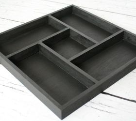 chalkboard kitchen drawer tray, chalkboard paint, crafts, kitchen design, organizing