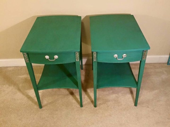 the ugliest side tables in history makeover painted, painted furniture