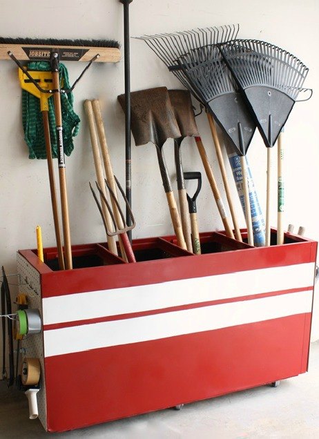 s 23 insanely clever ways to eliminate clutter, organizing, storage ideas, Turn a Filing Cabinet into a Tool Organizer