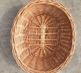 giving an old basket a new look, crafts, how to