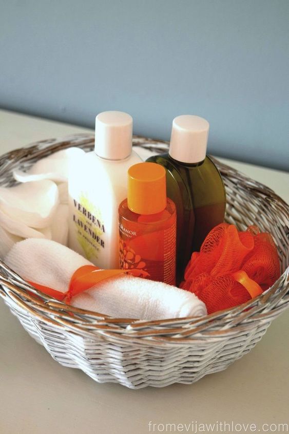 giving an old basket a new look, crafts, how to