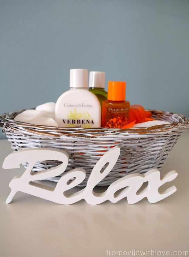 giving an old basket a new look, crafts, how to