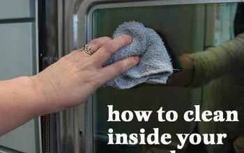 Cómo limpiar el interior de la puerta del horno #FreshandClean