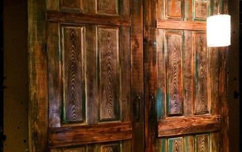 Barn Doors for a Pantry Closet..  #UnicornSPiTStain