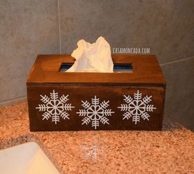 DIY Wood Tissue Box Cover