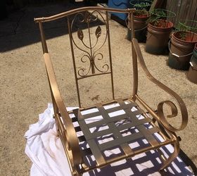 curb side chair makeover, painted furniture, reupholstoring, reupholster