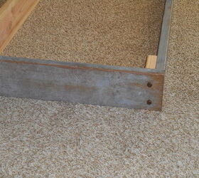 the platform bed my hubby and i built, bedroom ideas, diy, how to, woodworking projects, Under mattress bed base