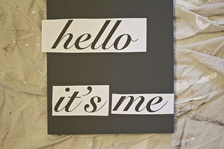 diy painted sign the easy way, crafts, how to