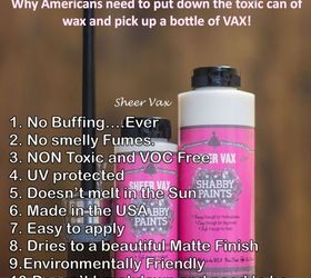 tired of buffing nasty smelling waxes kick the toxic can to the curb, painting