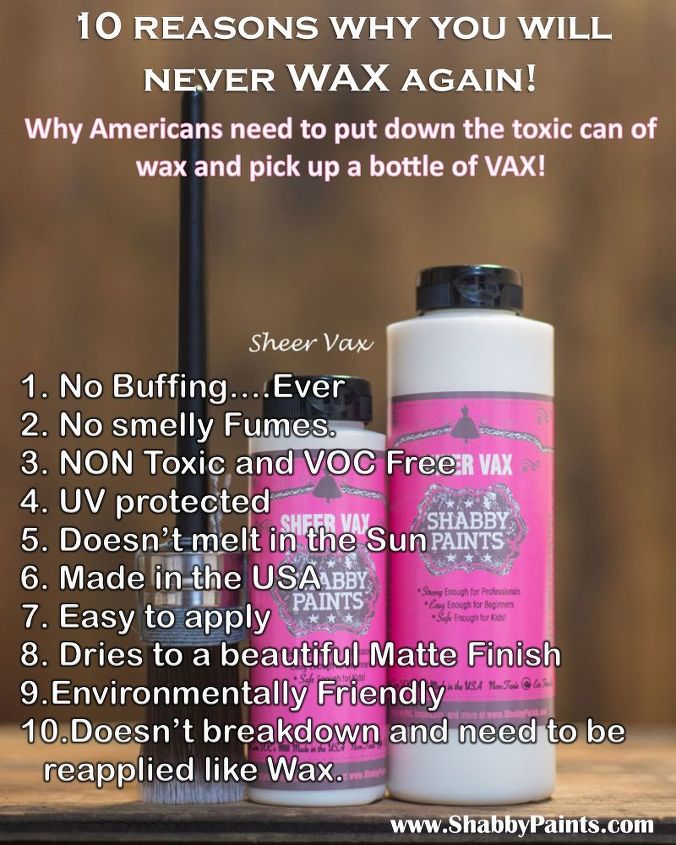 tired of buffing nasty smelling waxes kick the toxic can to the curb, painting