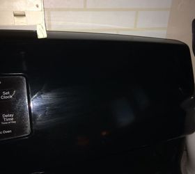 best way to clean black shiny appliances