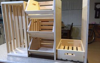 Rolling Kitchen Island and Pantry Storage