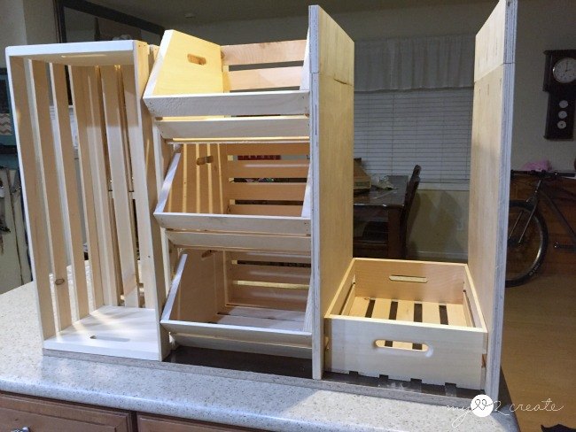 rolling kitchen island and pantry storage diy, diy, kitchen island, storage ideas, woodworking projects