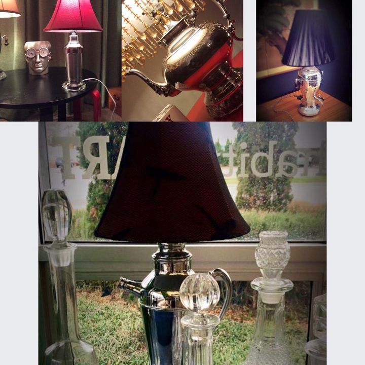 more up cycled lamps for 2016, lighting
