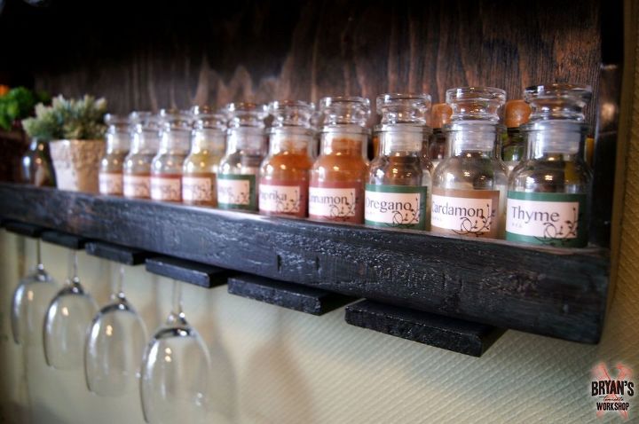 diy outdoor spice rack diy wood spice rack with a pallet wine glass holder hometalk diy outdoor spice rack diy wood spice rack with a pallet wine glass holder hometalk