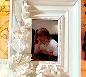 how to make a faux porcelain frame, crafts