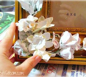 how to make a faux porcelain frame, crafts