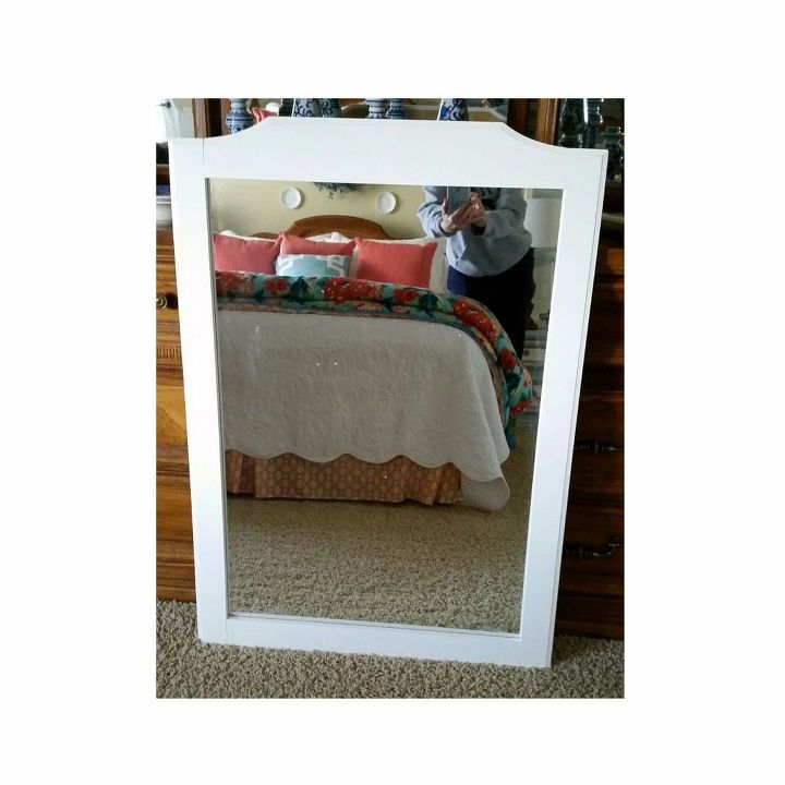 diy mirror makeover, painted furniture, wall decor