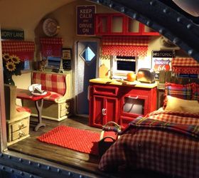 diy miniature tiny trailer dollhouse