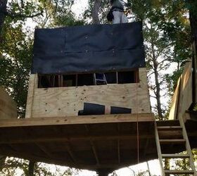 our tree house deer stand