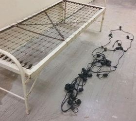 metal frame cot bed