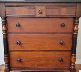 What finish to use on antique dresser after fire restoration? | Hometalk