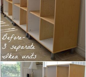 before after transforming an old ikea bookcase, chalk paint, painted furniture