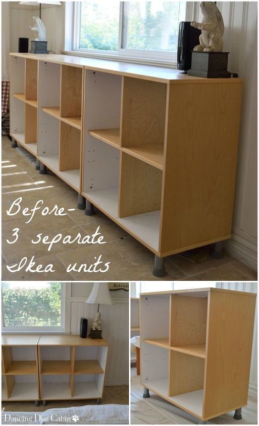 before & after: transforming an old ikea bookcase | hometalk
