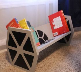 how to build a star wars tie fighter bookshelf, how to, painted furniture, woodworking projects, DIY Star Wars TIE Fighter Bookshelf