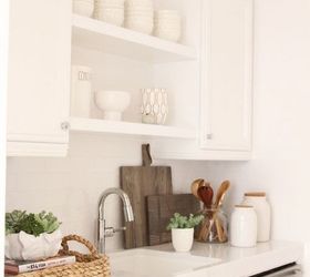 20 kitchen decorating ideas for styling staging, kitchen cabinets, kitchen design, kitchen island, organizing, shelving ideas, storage ideas