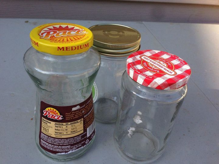 que haces con los frascos de vidrio viejos reutilizarlos para el almacenamiento