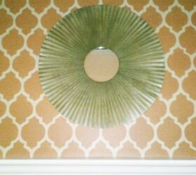 easy diy sunburst mirror from lamp shade, crafts, repurposing upcycling, wall decor, After