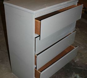 free rescued laminate dresser zero dollar makeover free, chalk paint, painted furniture
