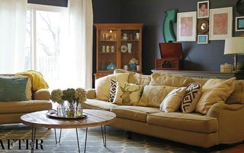 Nautica Inspired Living Room Makeover