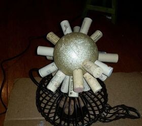 DIY wine cork ball