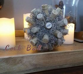 DIY Wine Cork Ball