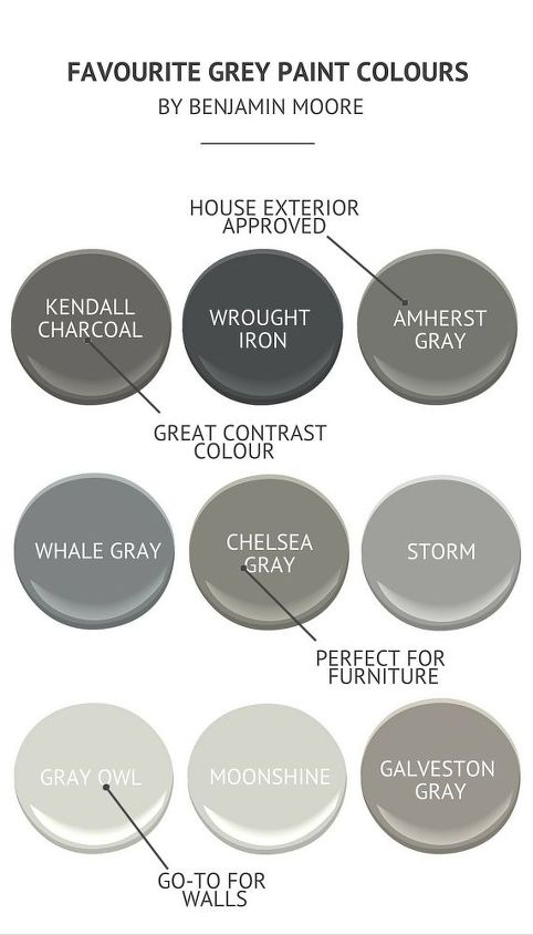 grey paint colours by benjamin moore, paint colors