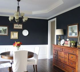 My Favorite Dark Blue Wall Color, A Year Later