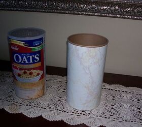 you may ask what do oatmeal and headbands have in common a container, organizing, repurposing upcycling