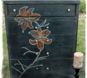 come see my dumpster dive turned dumpster diva rescued dresser in all her glory, home decor, painted furniture