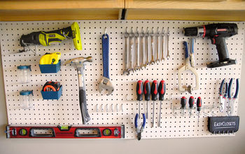 How to Install a Pegboard Tool Organizer